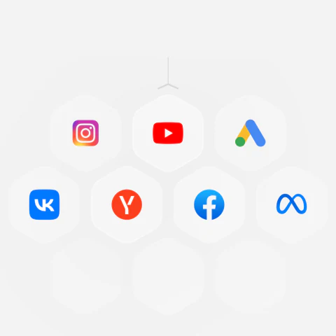 Маркетинг и трафик — Instagram, YouTube, Google Ads, ВКонтакте, Яндекс, Facebook, Meta